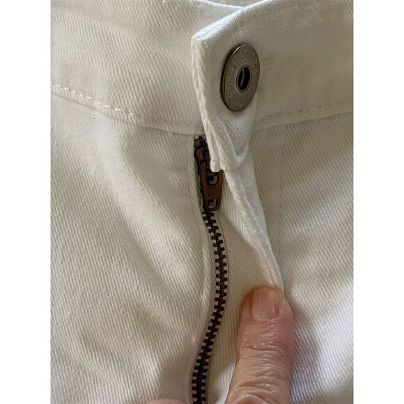 Style & Co Girlfriend Jeans White Midrise Curvy Fit Size 4 - Picture 6 of 11